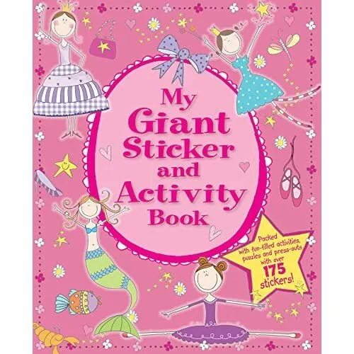 My Giant Sticker and Activity Book (Giant Sticker & Act - Paperback NEW Igloo Bo