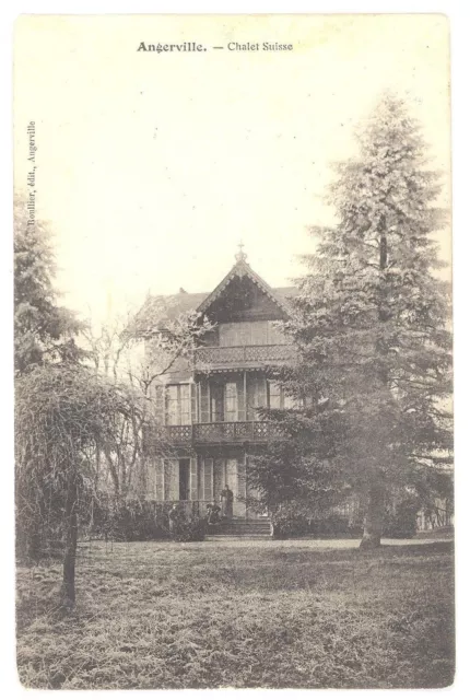 CPA 91 - ANGERVILLE (Essonne) - Chalet Suisse