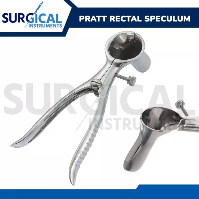 Pratt Rectal Speculum OB/GYN UroIogy Surgical Medical Anal Instruments German GR