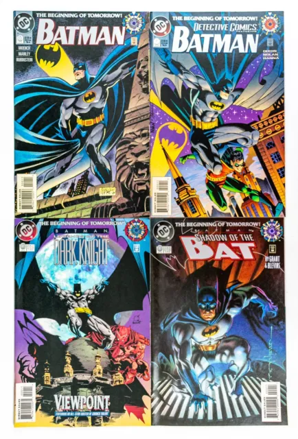 Batman, Detective Comics, Dark Knight, Shadow of the Bat #0 Lot (1994 DC) NM-