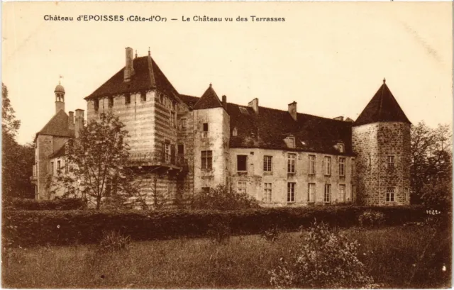 CPA Epoisses Le Chateau vu des Terrasses FRANCE (1375842)