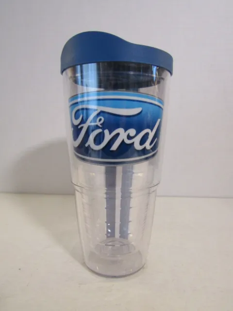 Tervis 24 Oz. Double Wall Insolated Large Travel Tumbler FORD TOUGH