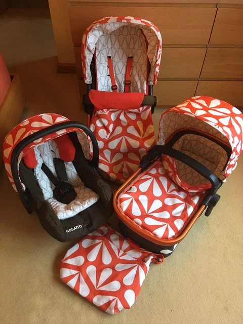 Cosatto Giggle Sunny Travel System (no Chassis) For Parts Or Spares