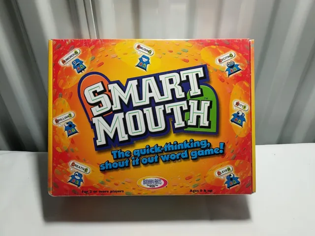 SMART MOUTH  Quick Thinking SHOUT IT OUT LOUD Word Board Game NEW Free Shipping!