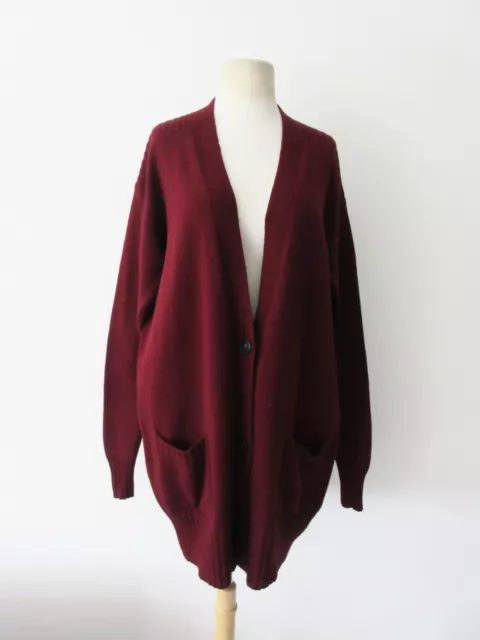 ISABEL MARANT ETOILE wool blend oversized long cardigan 36 S