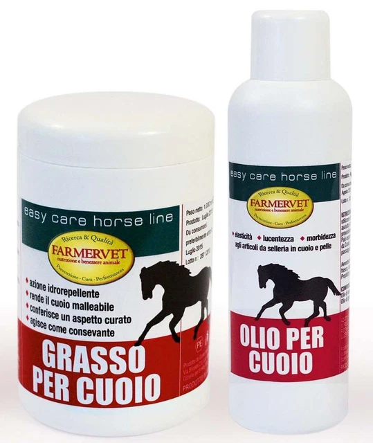 SOIN DE SANTÉ 1 GRAISSE de 1 kg + 1 HUILE de 1000 ml Farmervet