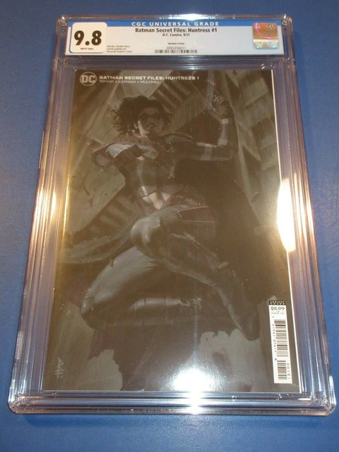 Batman Secret Files Huntress #1 Federici Variant CGC 9.8 NM/M Gorgeous Gem Wow