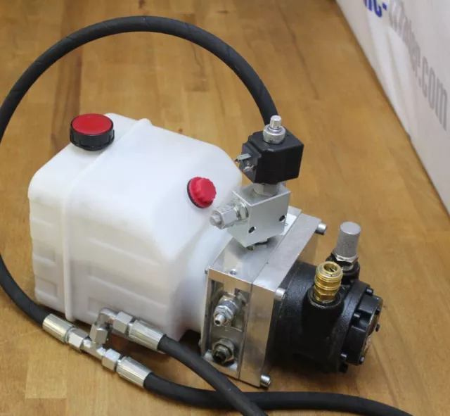 Hydraulic power pack driven by Vane air motor  2,5l/min 230bar power 2,1kW