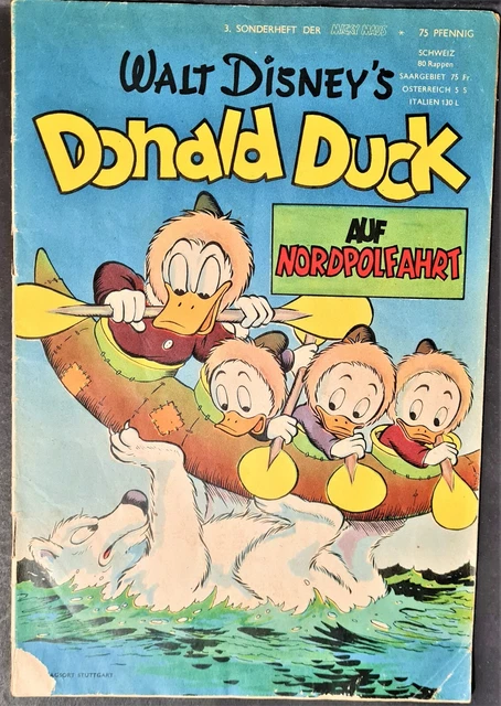 Micky Maus Sonderheft Comic Heft Nr.3 100% Original Ehapa 50 er schönes Heft(394