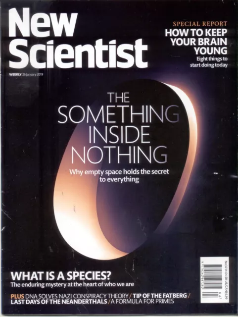 New Scientist magazine vol. 241 no. 3214 26 Jan 2019