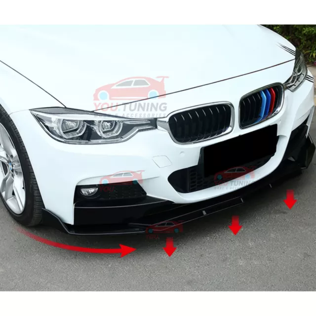 💎Spoiler Frontale Sotto Paraurti Bmw Serie 1 3 5 F30 F34 Gt F10 F40 E81 E87 X1