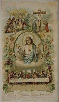HOLY CARD SANTINO RICORDO 60 ANNI SACERDOZIO DON D BERTONI FOGNANO RAVENNA 1998 
