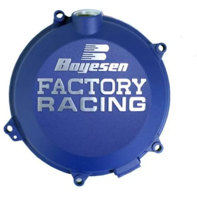 Factory Racing Clutch Cover Aluminum Race Blau für: KTM/Husqvarna BOYESEN CC-45A