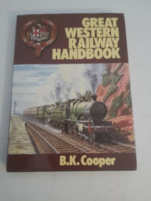 Great Western Railway Handbook, Cooper, B.K., Excellent Book