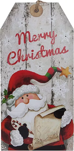 Aufhängende Etiketten Weihnachtsdekoration Plakette - Weihnachtsmann