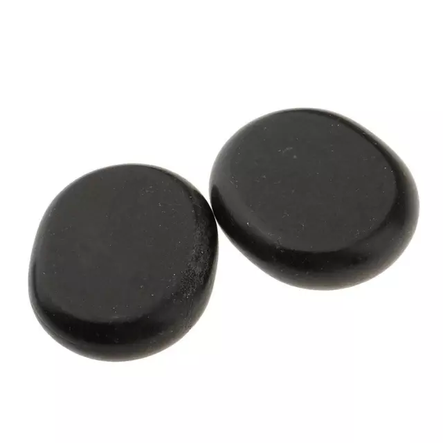 4x Hot Big Stone Massage Basalt Rocks 5*6cm Stone Black 3