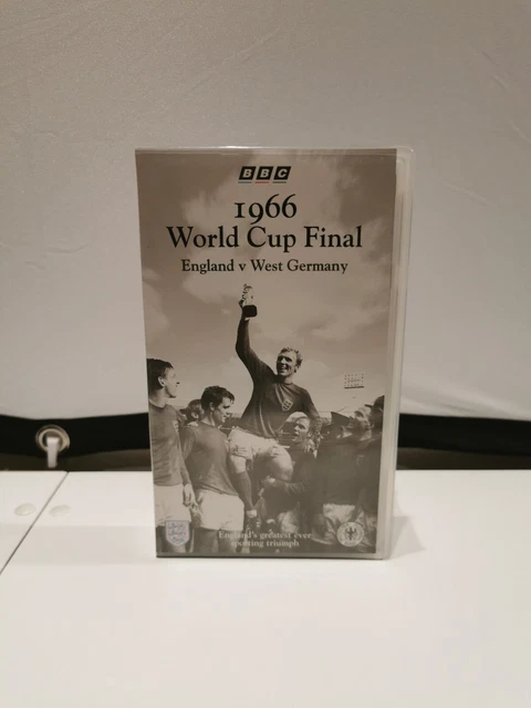 VHS 1966 World Cup Final ENGLAND v WEST GERMANY BBC 1996 Football Three Lions