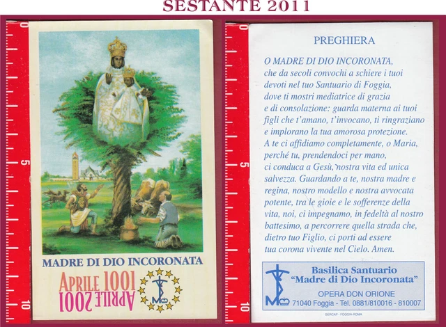 ESTAMPA ANTIGUA DE la Virgen santino holy card image pieuse EUR 5,00