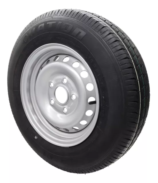 Roue Compléte 165R13 C 96/94N 5x112 165 R 13 Remorque de Voiture Jante 4,5Jx13