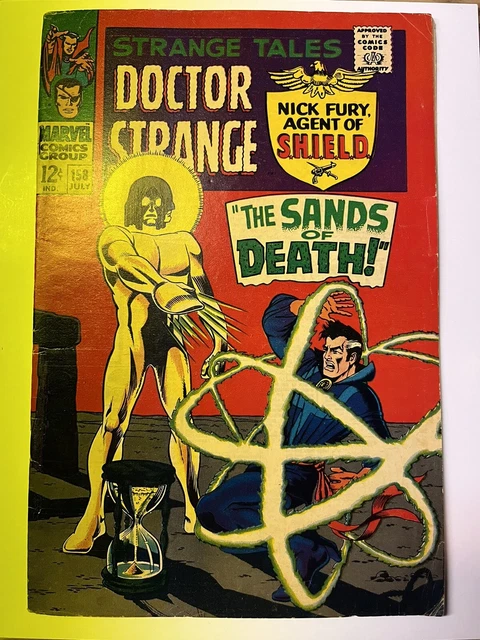 Strange Tales #158/Silver Age Marvel Comic Book/1st Full Living Tribunal/VG-FN