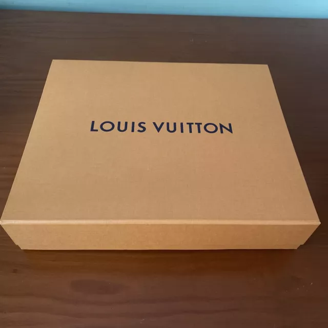 Authentic LOUIS VUITTON LV Gift Box Magnetic Closure 10.5x4x4.5 Empty Box