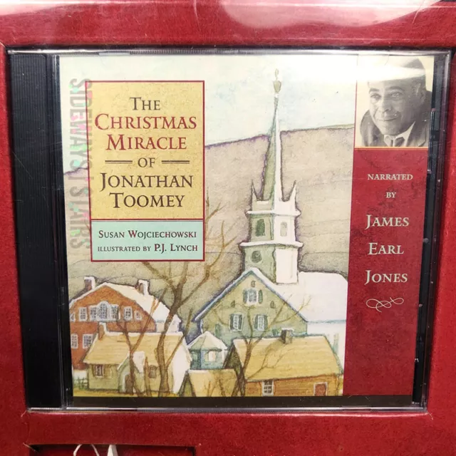 CHRISTMAS MIRACLE JONATHAN TOOMEY GIFT SET James Earl Jones CD Book Cat's Meow 2