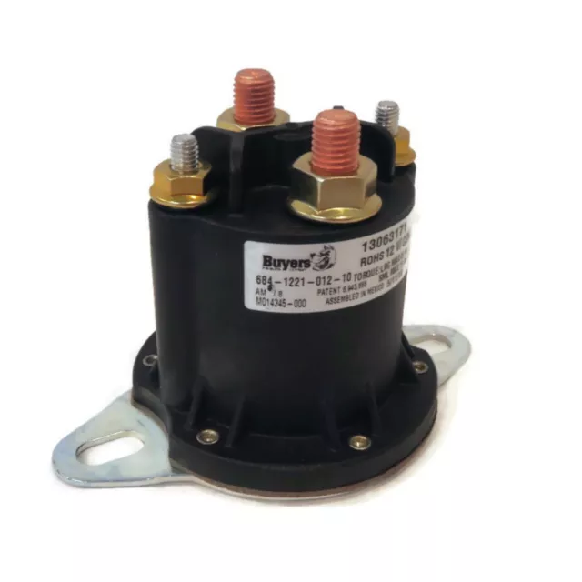 Buyers Products Continuous Duty Relay Solenoid Kit for Western 56131 Meyer 15370