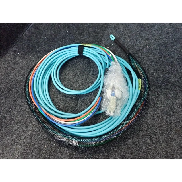 Broadata F6-P-OM3-LC6-SC2-026 26.5ft Blue 6-Fiber Cable Assembly
