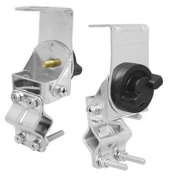 CB RADIO ANTENNA Pipe Mount Railing Mirror Bracket Tti President