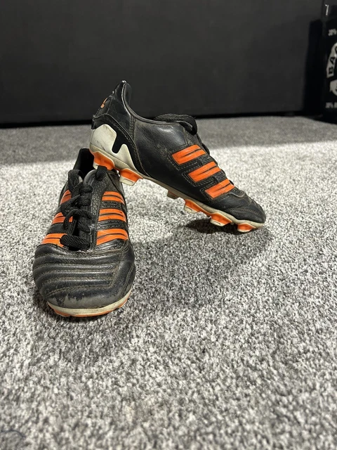 Adidas Predator Adipower Absolado Football Boots UK 2 TRX FG Black Orange Kids