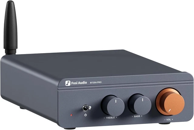 Amplificateur Audio Bluetooth 5.0 300W+300W Pour Voiture/maison - Avec Radio FM, USB, SD, Télécommande
