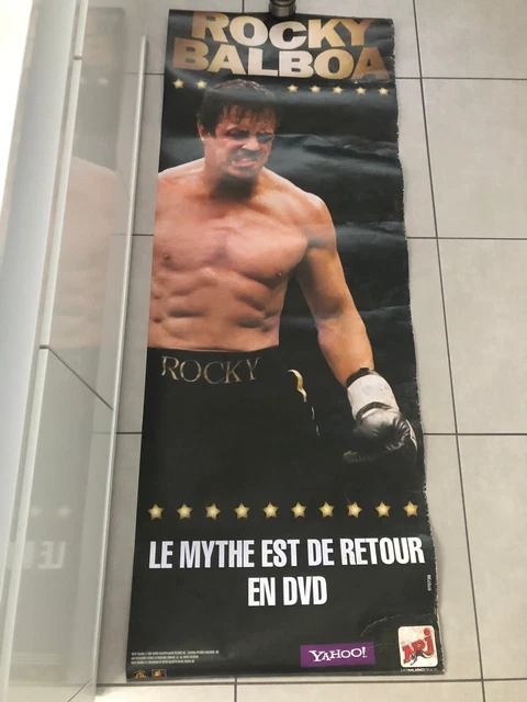 Affiche Cinéma Originale Rocky Balboa - 40x53 Cm Roulée État Neuf
