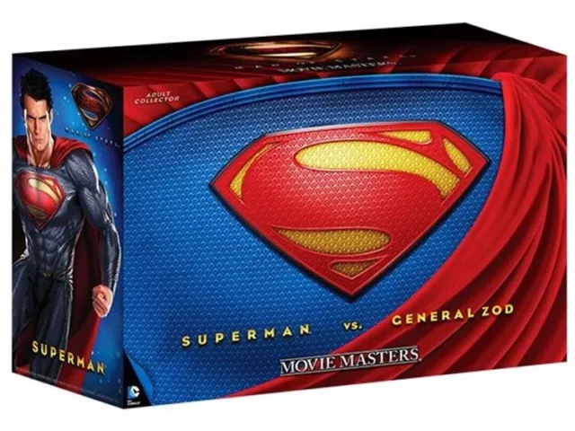 SDCC 2013 DC Man of Steel Movie Masters Superman vs General Zod Movie