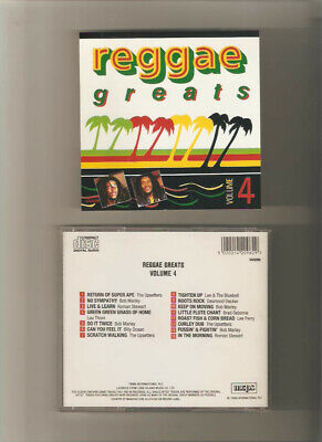 reggae greats,Volume 4,  CD, GUT, MCPS, 15 Hits u.a.Roman Stewart,Bob Marley