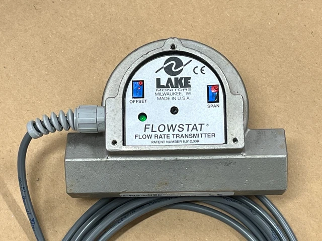 LAKE MONITORS FLOWSTAT Paddle Wheel Flow Transmitter $150.00 - PicClick CA