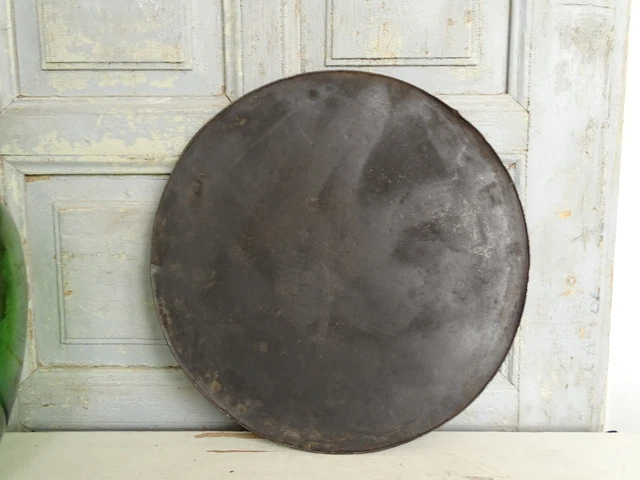 X2665 Großes altes Backblech | Backbrett | 48 cm Food Fotografie | Kreidetafel