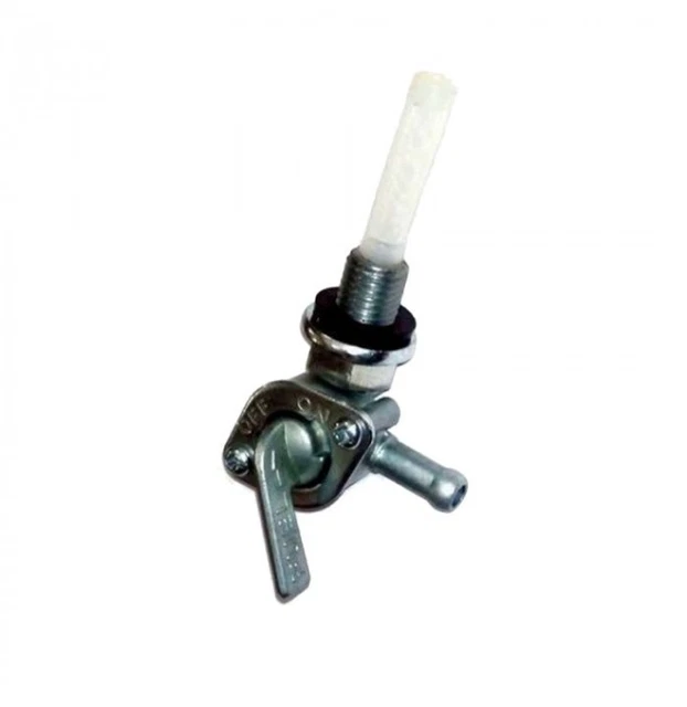 Rubinetto Benzina 90ø Angolato L per Minimoto Minicross Pitbike