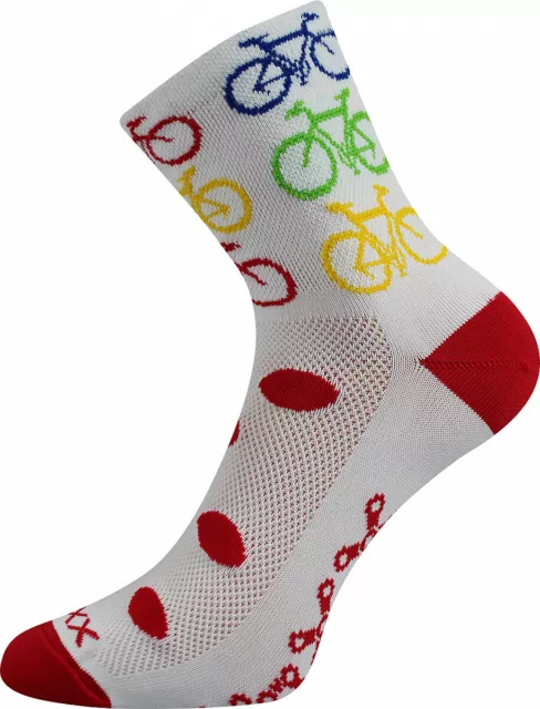 VOXX Radsocken Radstrümpfe super Qualität made in EU Motivsocken Bikesocks NEU