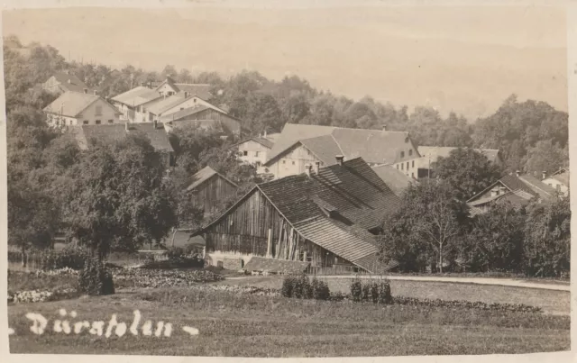 Ak Schweiz, Kanton Zürich, Hittnau "Dürstelen, Teilansicht"; Kleinf.; sign. 1930