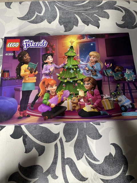 Pinces Bois Autocollants Numérotés Folia 9389 - Calendrier De L'Avent Santa & Friends, Kit De Bricolage Mini Cadeau Pour Calendrier De L'avent