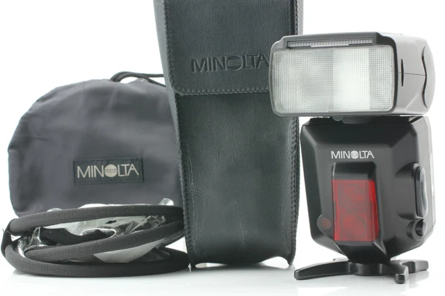 [ Mint ] Plug-In Flash Minolta Programme 5600 Hs D Unité / sony Caméras