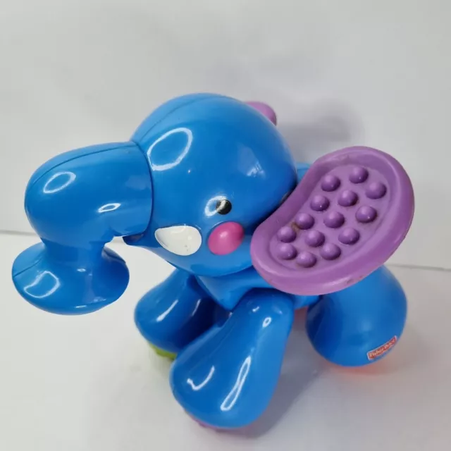 Fisher Price Click Clack Animal Elephant Baby Sensory Toy