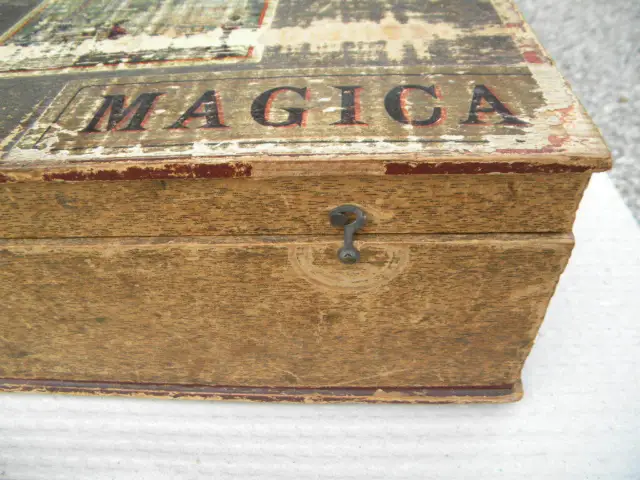 c1908 CARETTE LATERNA MAGICA leere BOX G.C.&Co. Nürnberg Kinematograph Schachtel 2