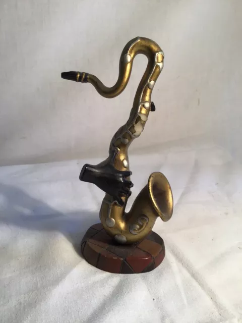 Objets Décoratifs Figurines Dh Miniature Flûte Clarinette Saxophone  Trompette Trombone Cor Français Modèle Mini Ornements Cadeau Et Décoration  221124 Du 14,23 €