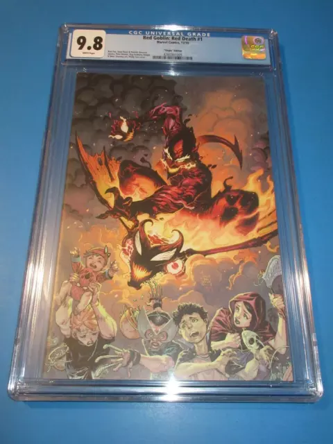 Red Goblin Red Death #1 Super Rare 1:200 Virgin Tan Variant  CGC 9.8 NM/M