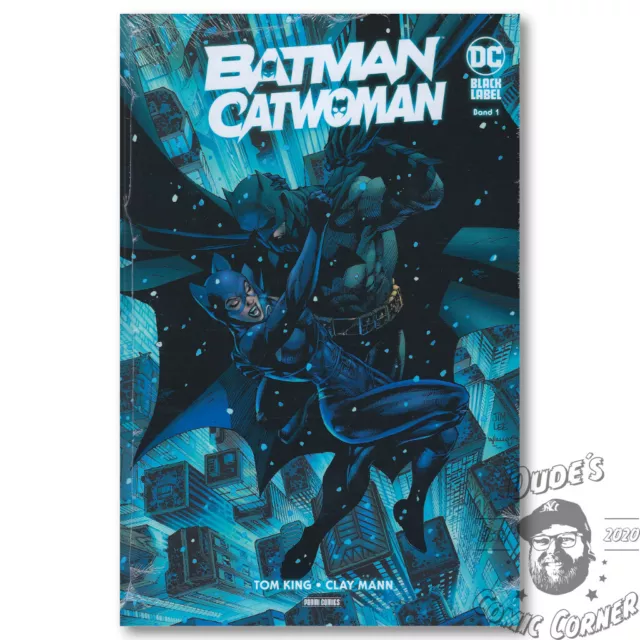 DC Batman/Catwoman #1 Variant Cover Black Label Comic Panini Hardcover NEU Album