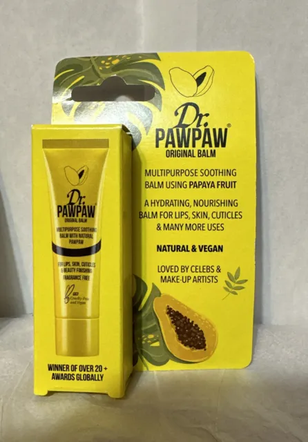 Dr. PAWPAW Original Balm-Multi-Purpose Soothing Natural&Vegan-Lips-Skin-Cuticles