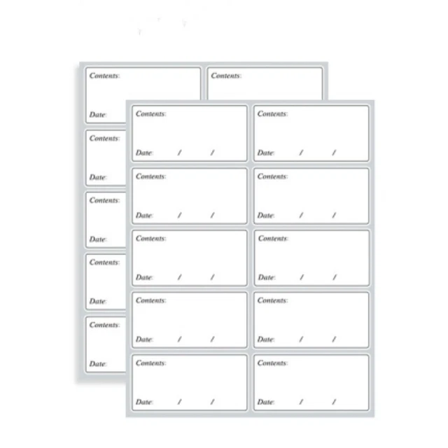 STORAGE STICKERS FOOD Storage Labels Food Date Labels Freezer Labelsfor ...