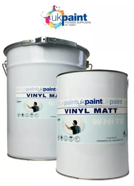 5 Litre & 20 Litre - Vinyl Matt Emulsion Paint - All Colours Available