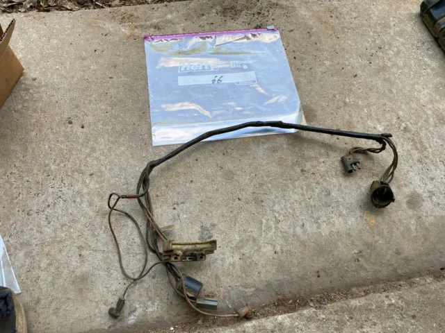 Unk 1970s 1960s? Ford engine motor wiring harness coil V8? truck Mustang? FE?